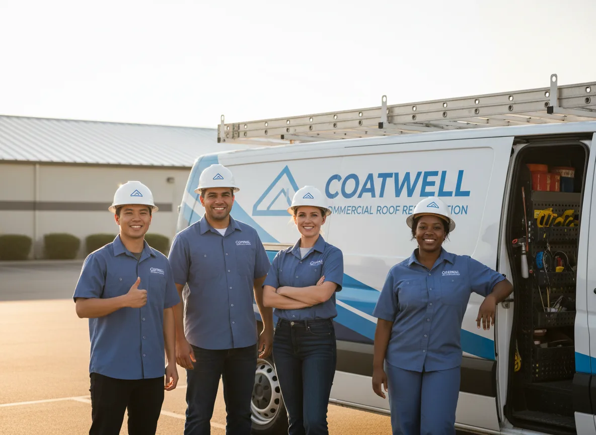 Commercial roof coating company in Bokoshe, OK